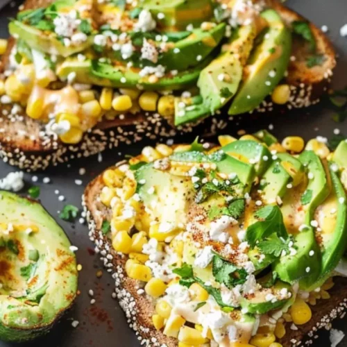 Elote Avocado Toast