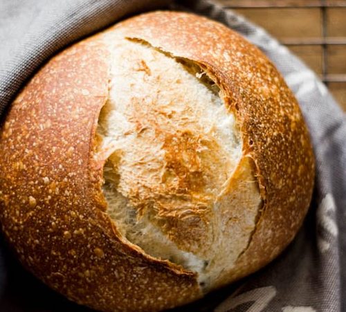 Beginner’s Homemade Sourdough Bread, Step by Step