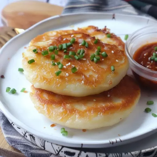 Korean Cheese Pancake
