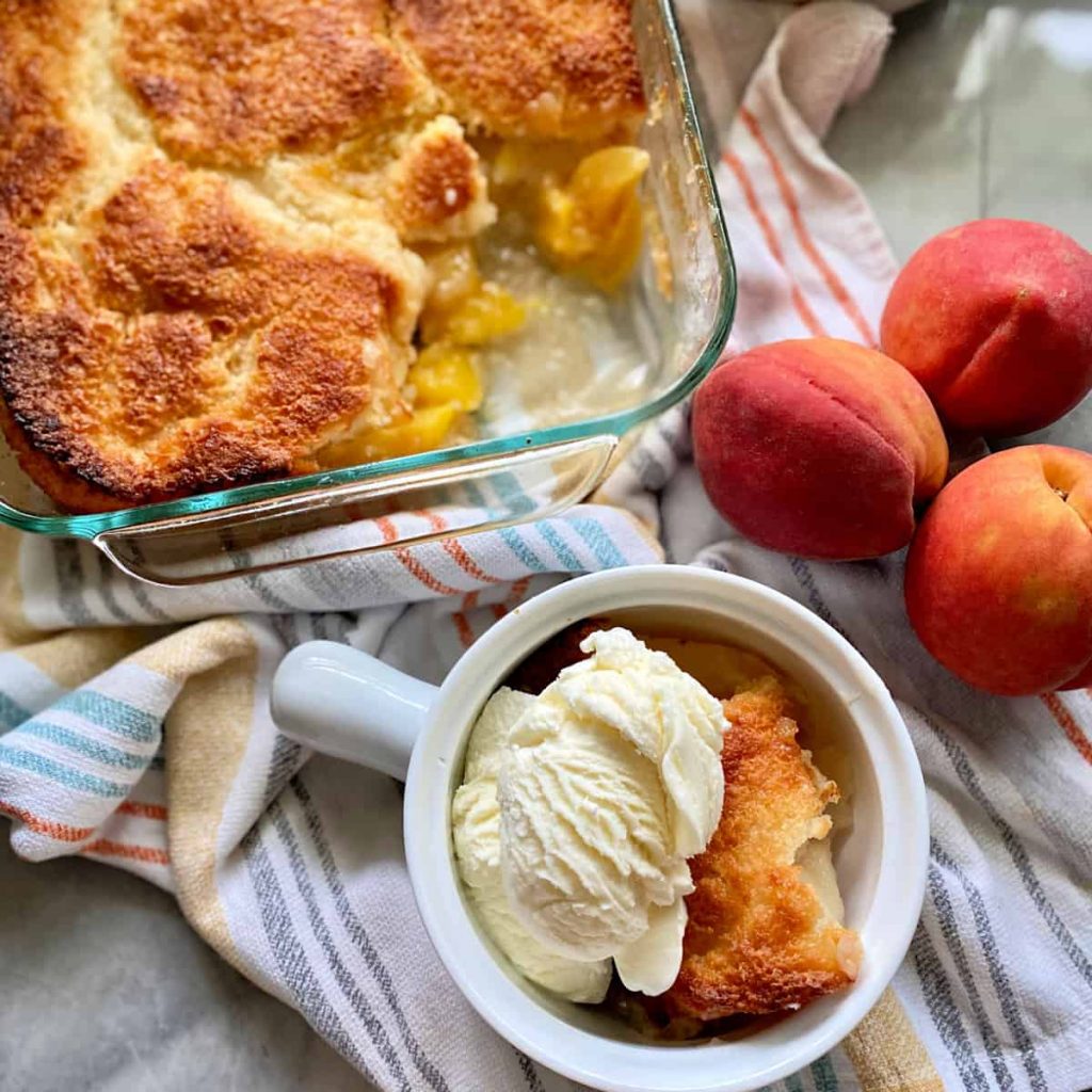 Dooky Chase Peach Cobbler