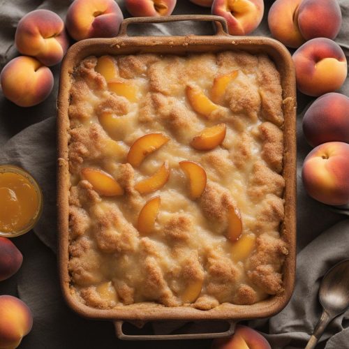 Jiffy Mix Peach Cobbler