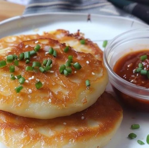 Korean Cheese Pancake