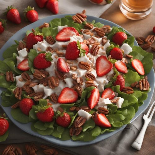 Longhorn Strawberry Pecan Salad