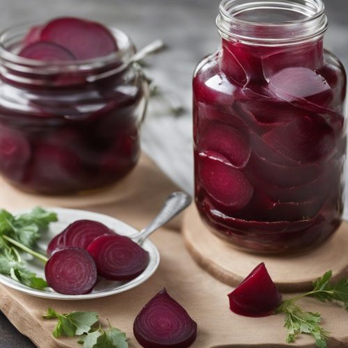 Old fashioned pickled beet