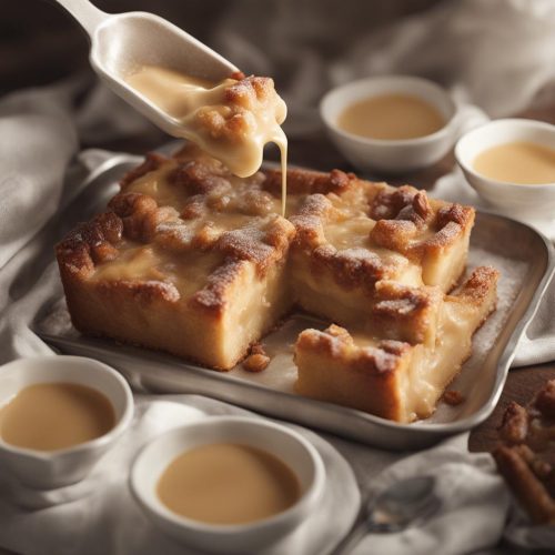 Paula Deen white chocolate bread pudding