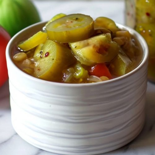 Green Tomato Piccalilli