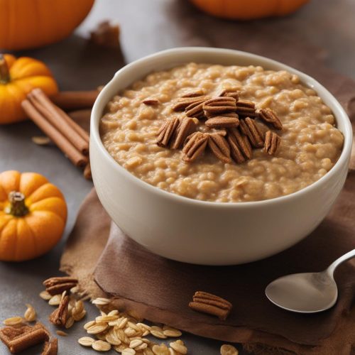 Pumpkin Quaker Oatmeal