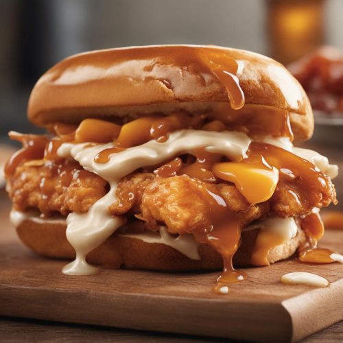 Whataburger Honey Bbq Chicken Strip Sandwich