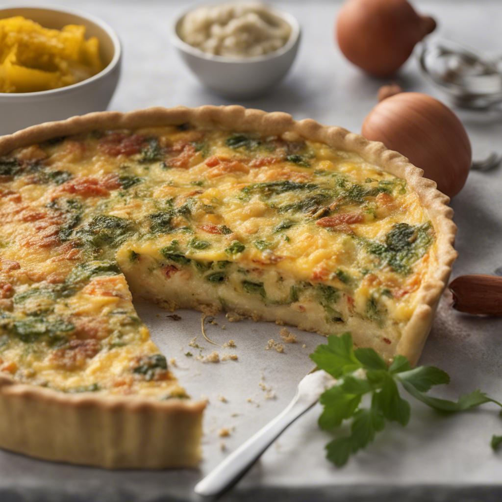 110-Calorie Crustless Veggie Quiche - Recipe Tweets