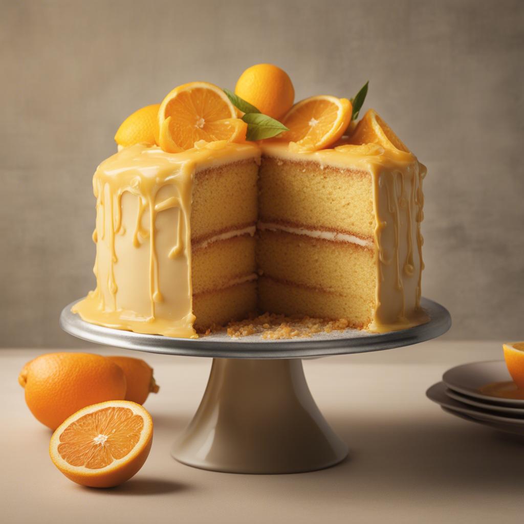6 Inch Sunshine Citrus Cake Recipe - Recipe Tweets