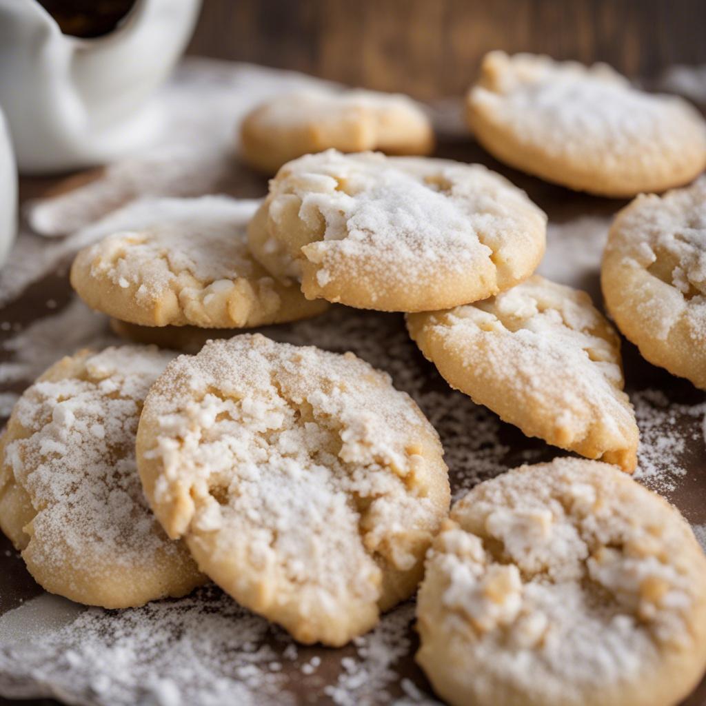 Almond crescent cookies - Recipe Tweets