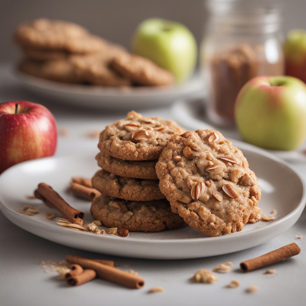 Apple Cinnamon Oatmeal Cookies - Recipe Tweets