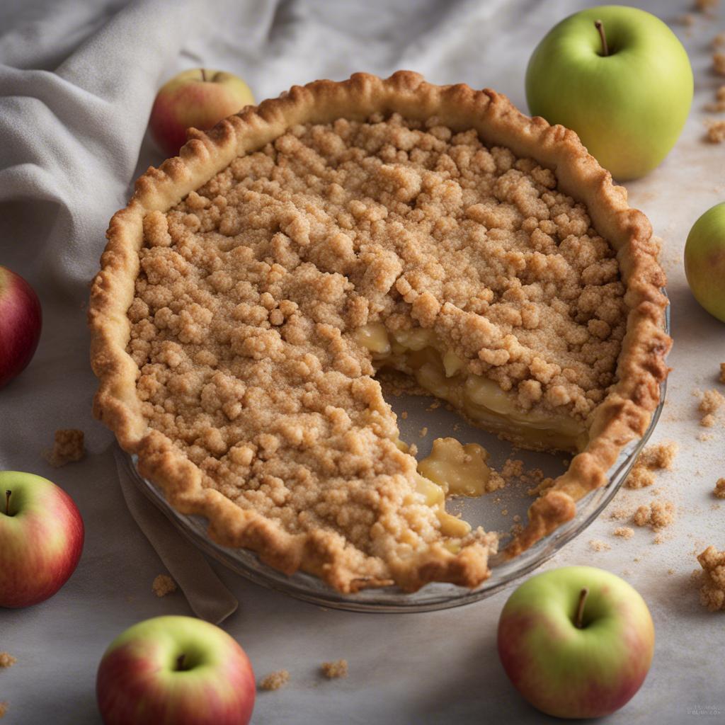 Apple crumble pie - Recipe Tweets