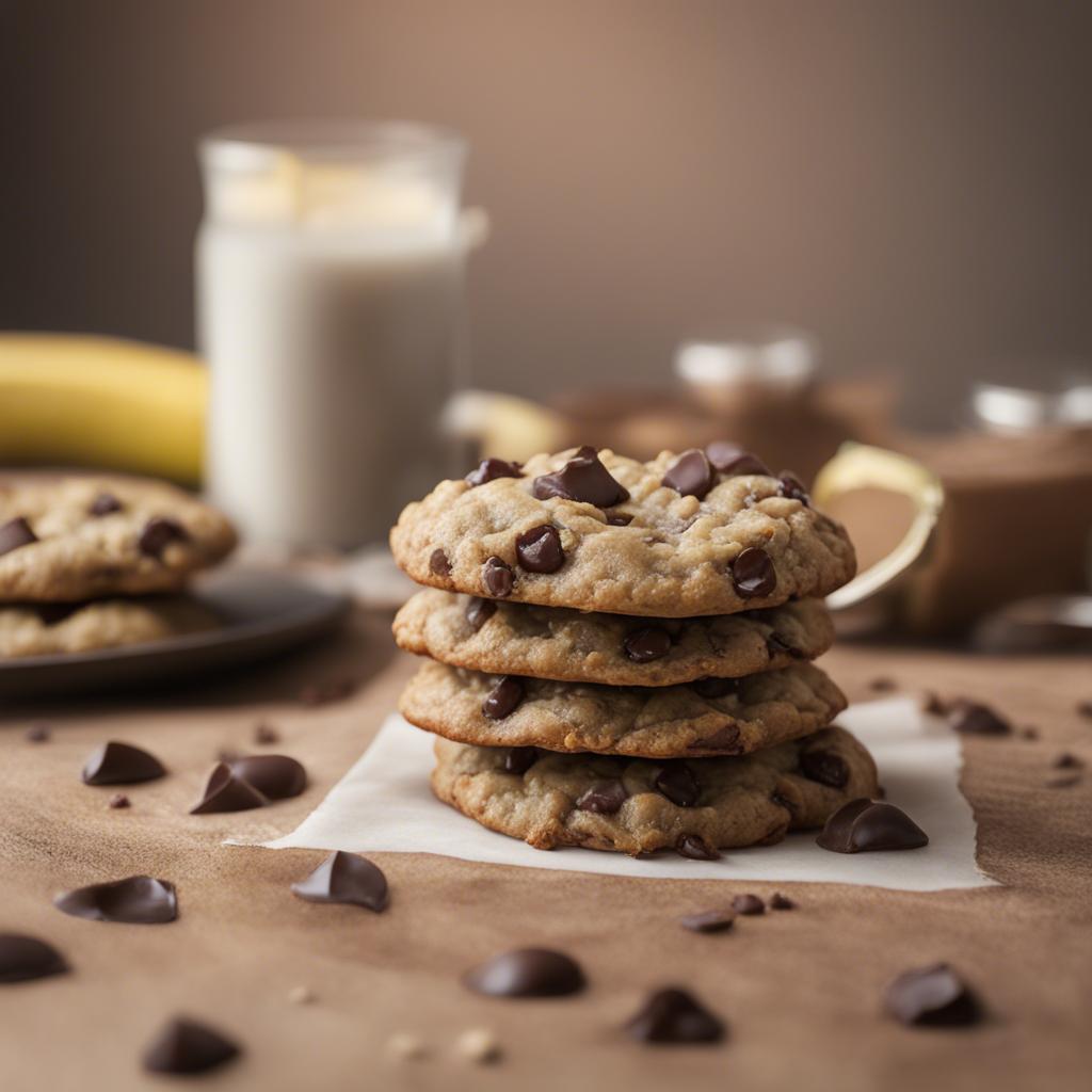 Banana Chocolate Chip Breakfast Cookies - Recipe Tweets