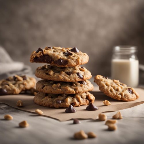 Big Fat Peanut Butter Oatmeal Chocolate Chip Cookies