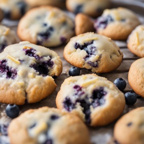 Blueberry Muffin Cookies