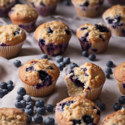 Blueberry Oatmeal Muffins