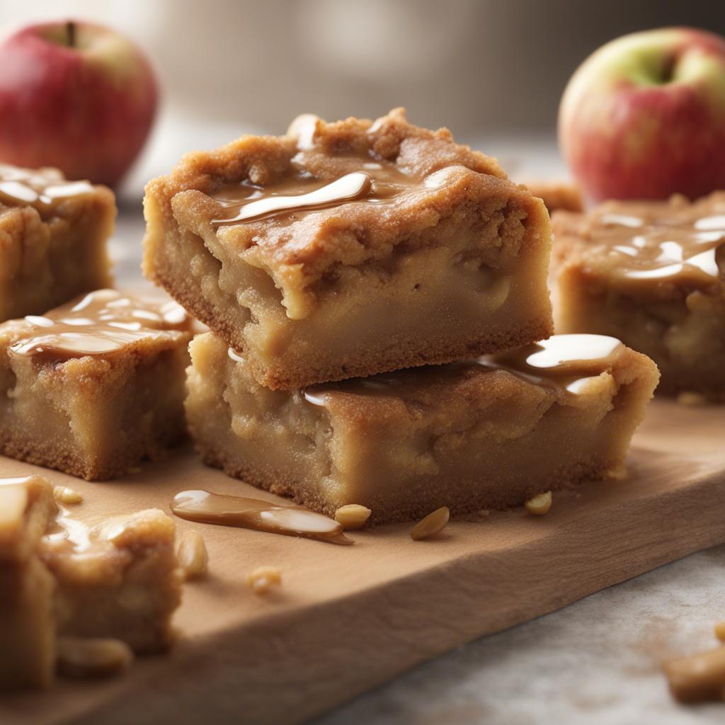Brown Butter Apple Blondies Recipe - Recipe Tweets