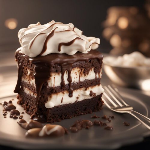 Brownie Baked Alaska