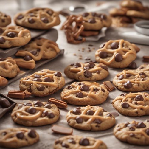 Butterscotch Pretzel Chocolate Chip Cookies