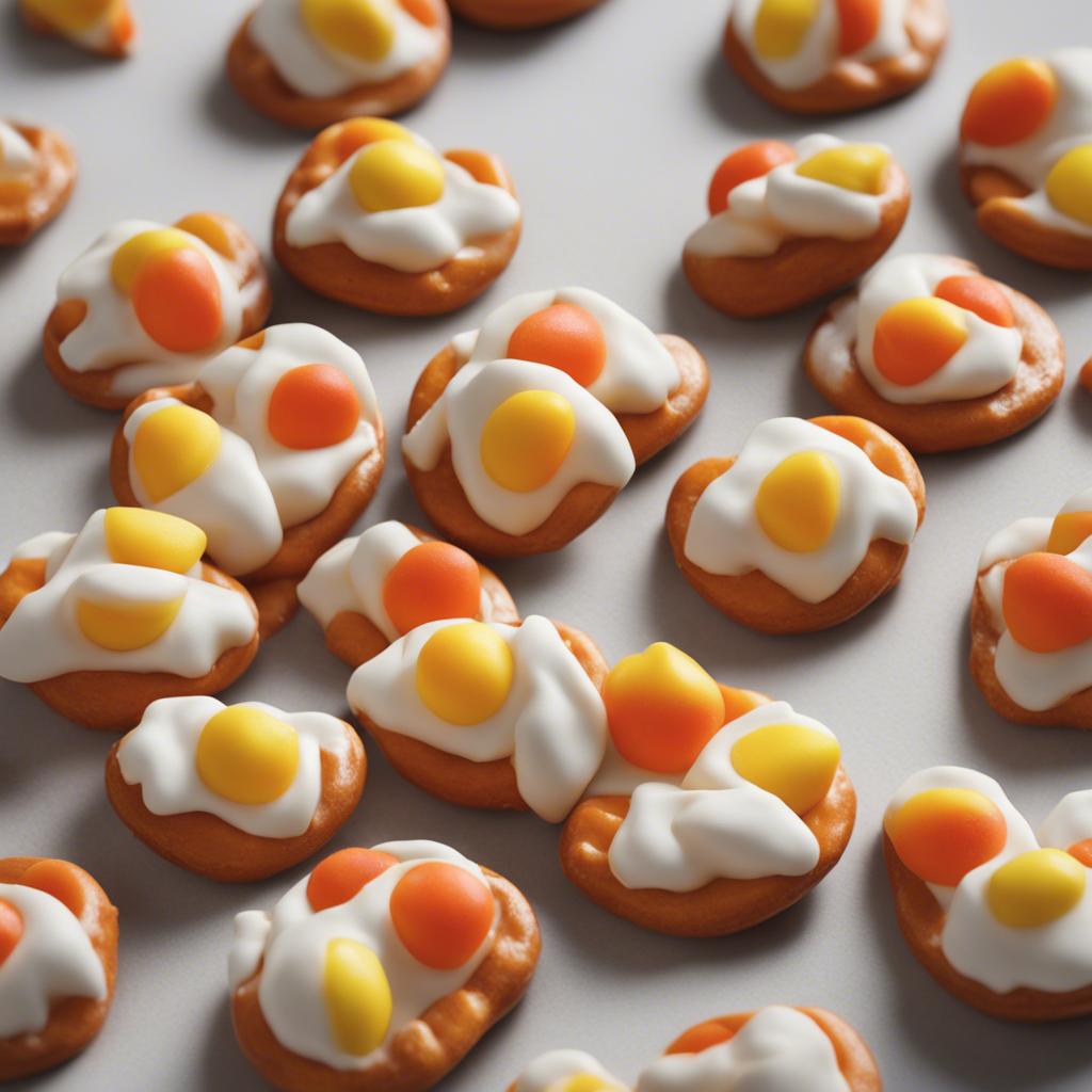 Candy Corn Pretzel Hugs Recipe - Recipe Tweets