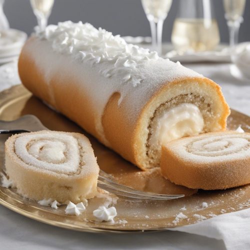Champagne Cake Roll
