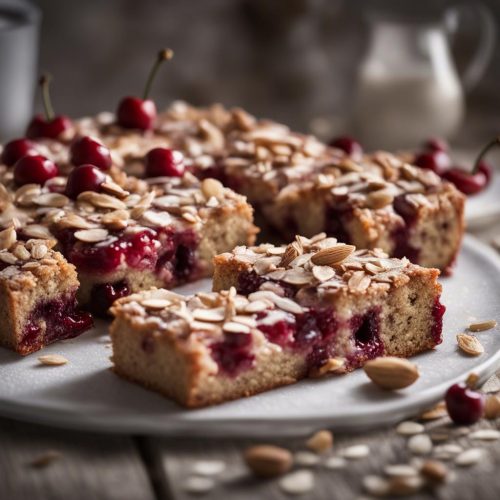 Cherry Almond Buckle