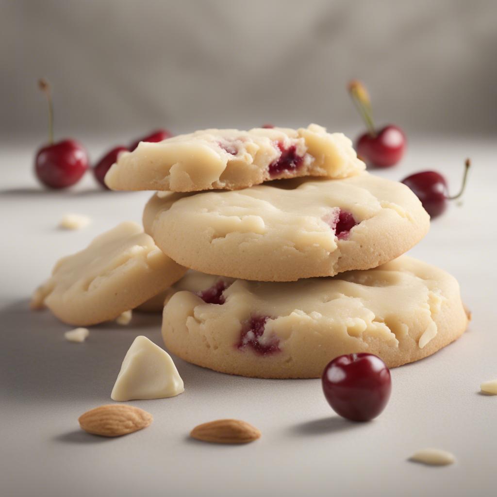 Cherry Almond Shortbread Cookies - Recipe Tweets