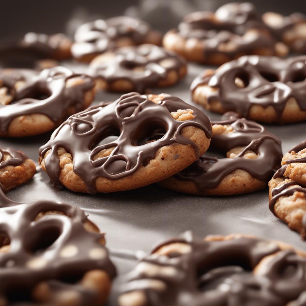 Chewy Chocolate Covered Pretzel Cookies - Recipe Tweets