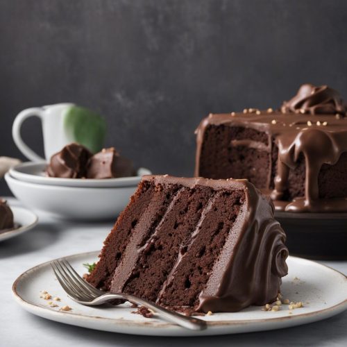 Chocolate zucchini cake