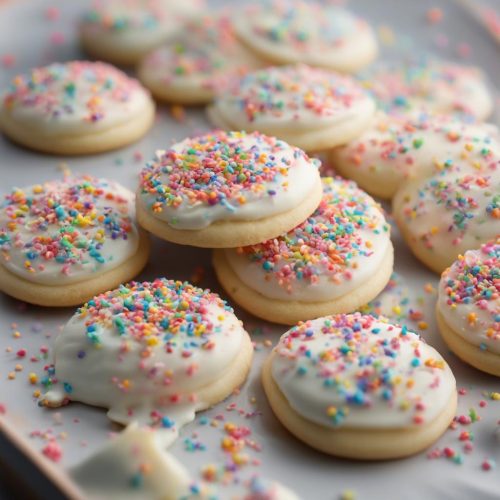 Christmas cookie sparkles