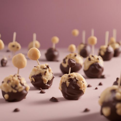 Cookie Dough Truffle Pops