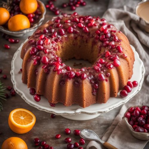 Cranberry Orange Bundt Cake