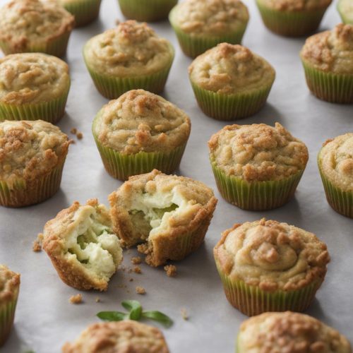 Cream Cheese Zucchini Muffins