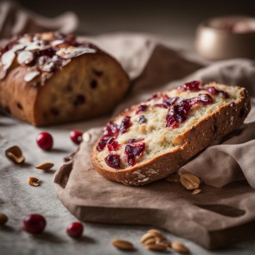 Crusty Cranberry Nut No-Knead Bread