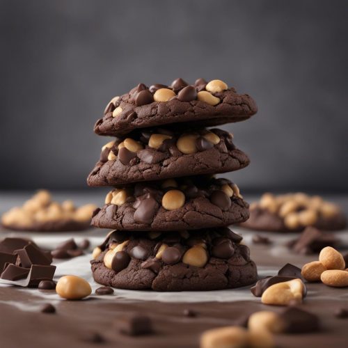 Death by Chocolate Peanut Butter Chip Cookies