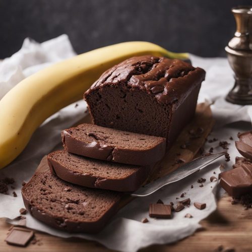 Double Chocolate Banana Bread