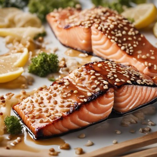 Easy Maple Sesame Salmon