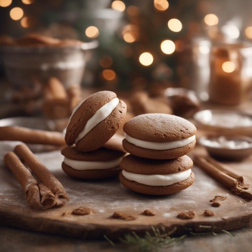 Gingerbread Whoopie Pies