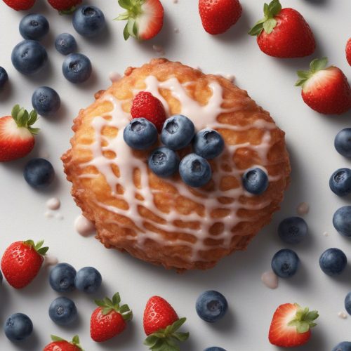 Homemade Berry Fritters