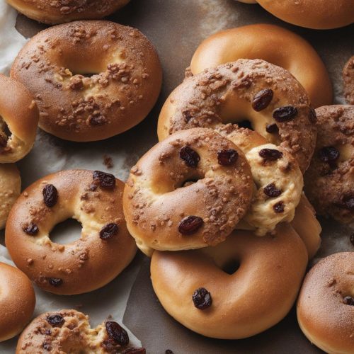Homemade Cinnamon Raisin Bagels