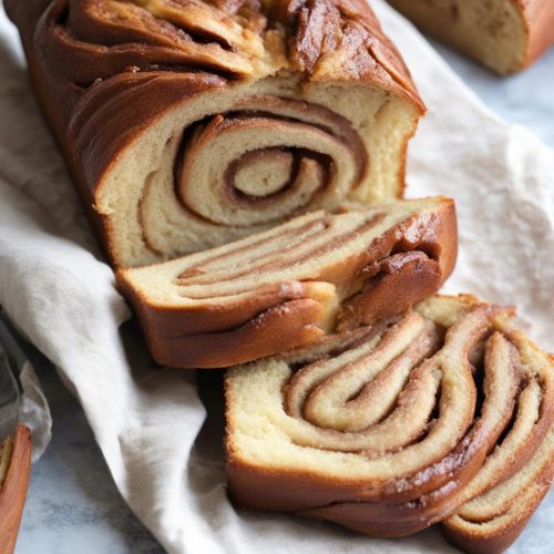 Homemade Cinnamon Swirl Bread