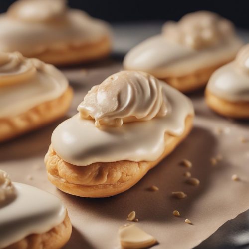 Homemade Eclairs with Pastry Cream