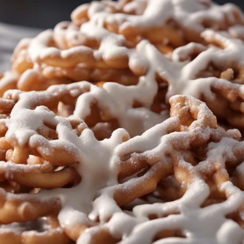 Homemade Funnel Cakes