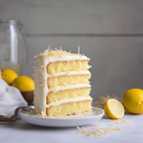 Lemon Coconut Cake