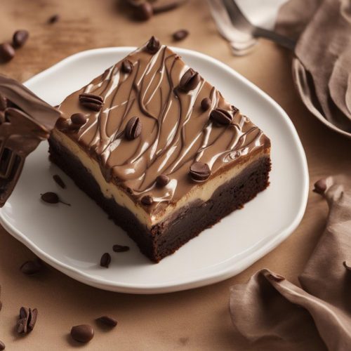 Mocha cheesecake brownies