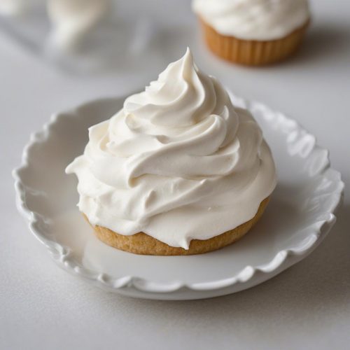 Not-So-Sweet whipped frosting
