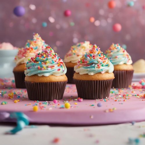 Party Pinata Cupcakes