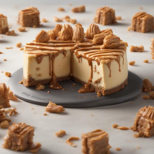 Peanut Butter Butterfinger Cheesecake
