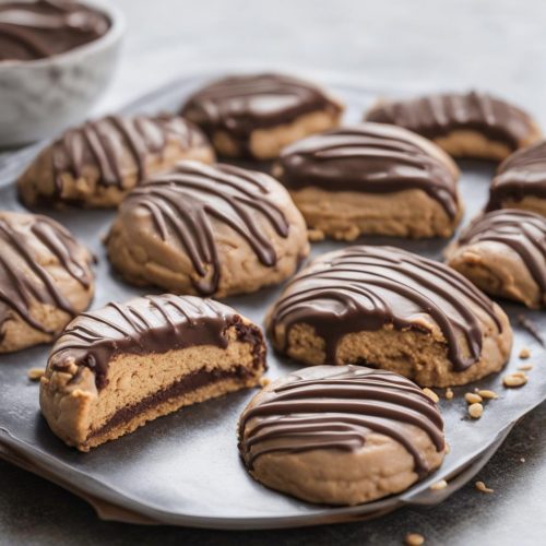 Peanut Butter Chocolate Half Moons